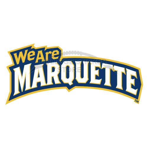 Design Marquette Golden Eagles Iron-on Transfers (Wall Stickers)NO.4965
